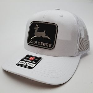 Richardson 112 John Deere Trucker Mesh Snapback Cap Hat Embroidered  …